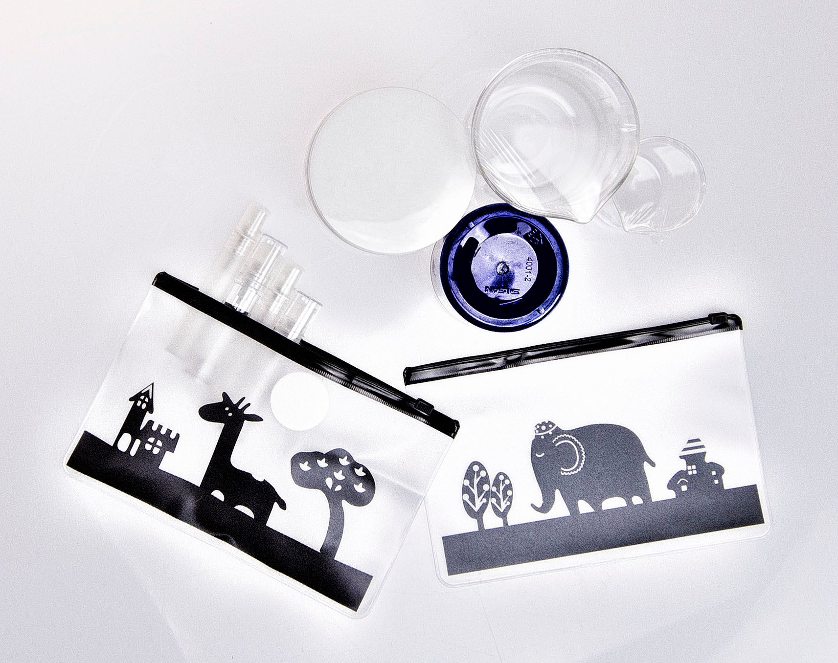 Cute animal zipbag