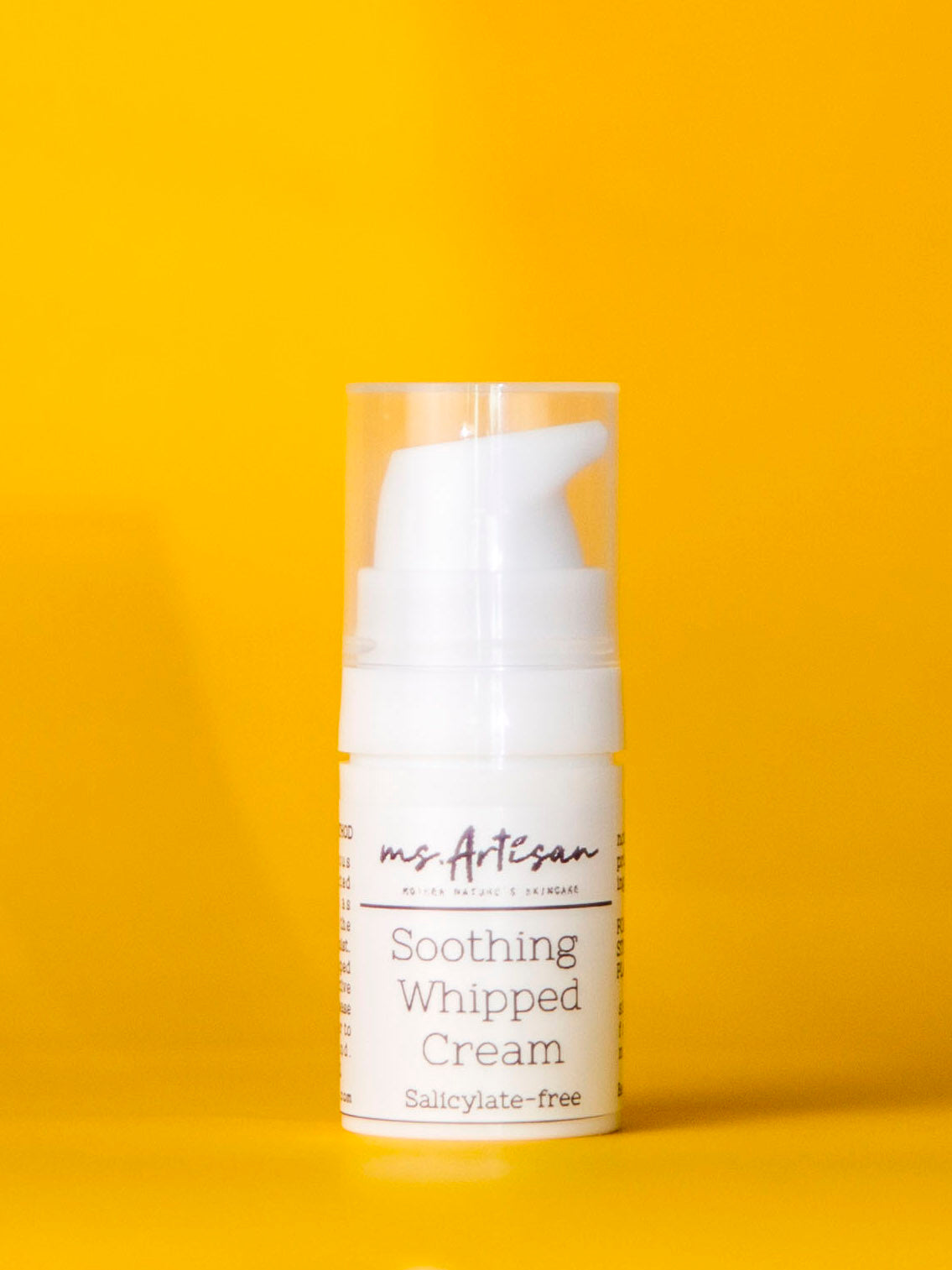 Soothing Whipped Cream Salicylate free (Trial bottle)